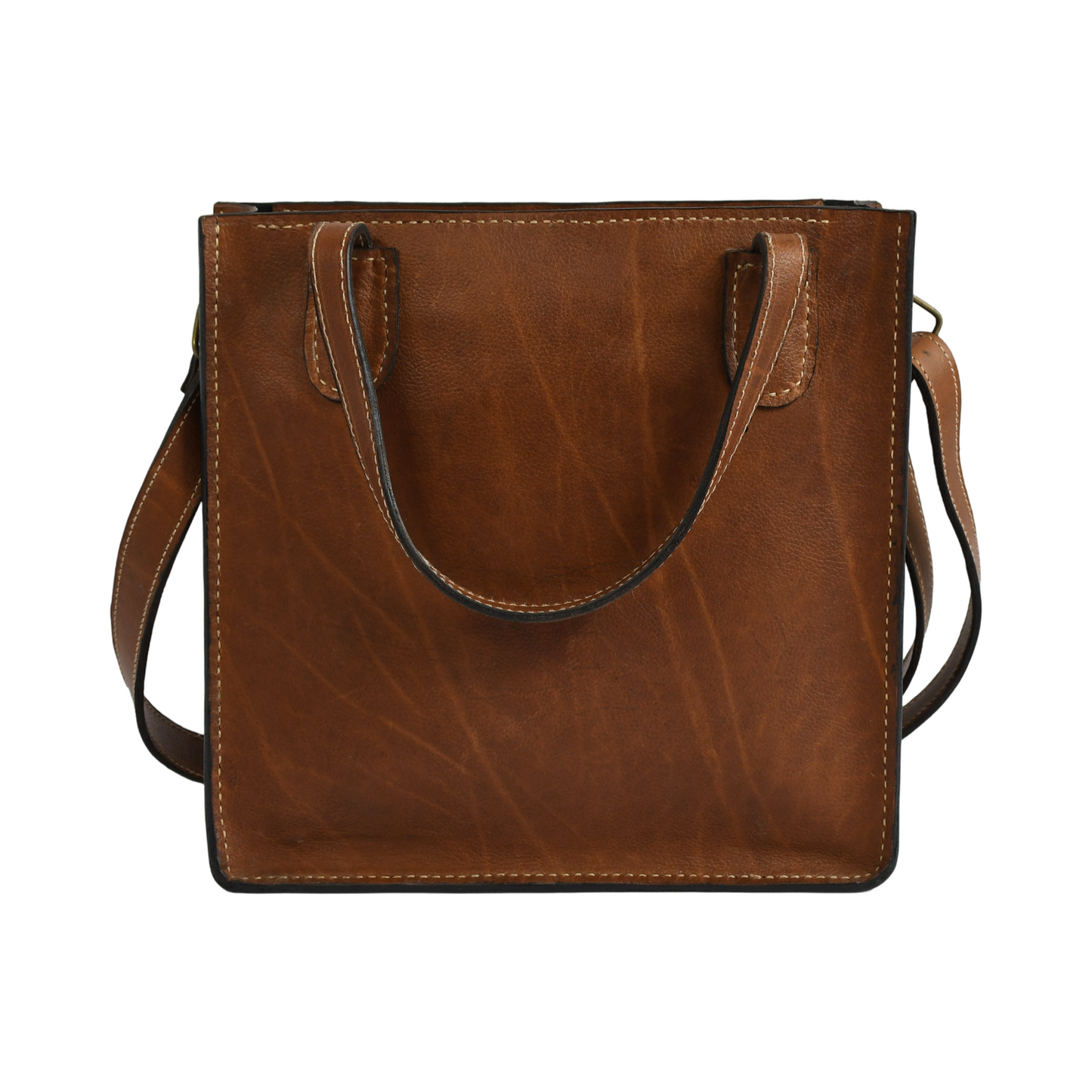 Brown Handcrafted leather bag, made in Cape Town, R2,130