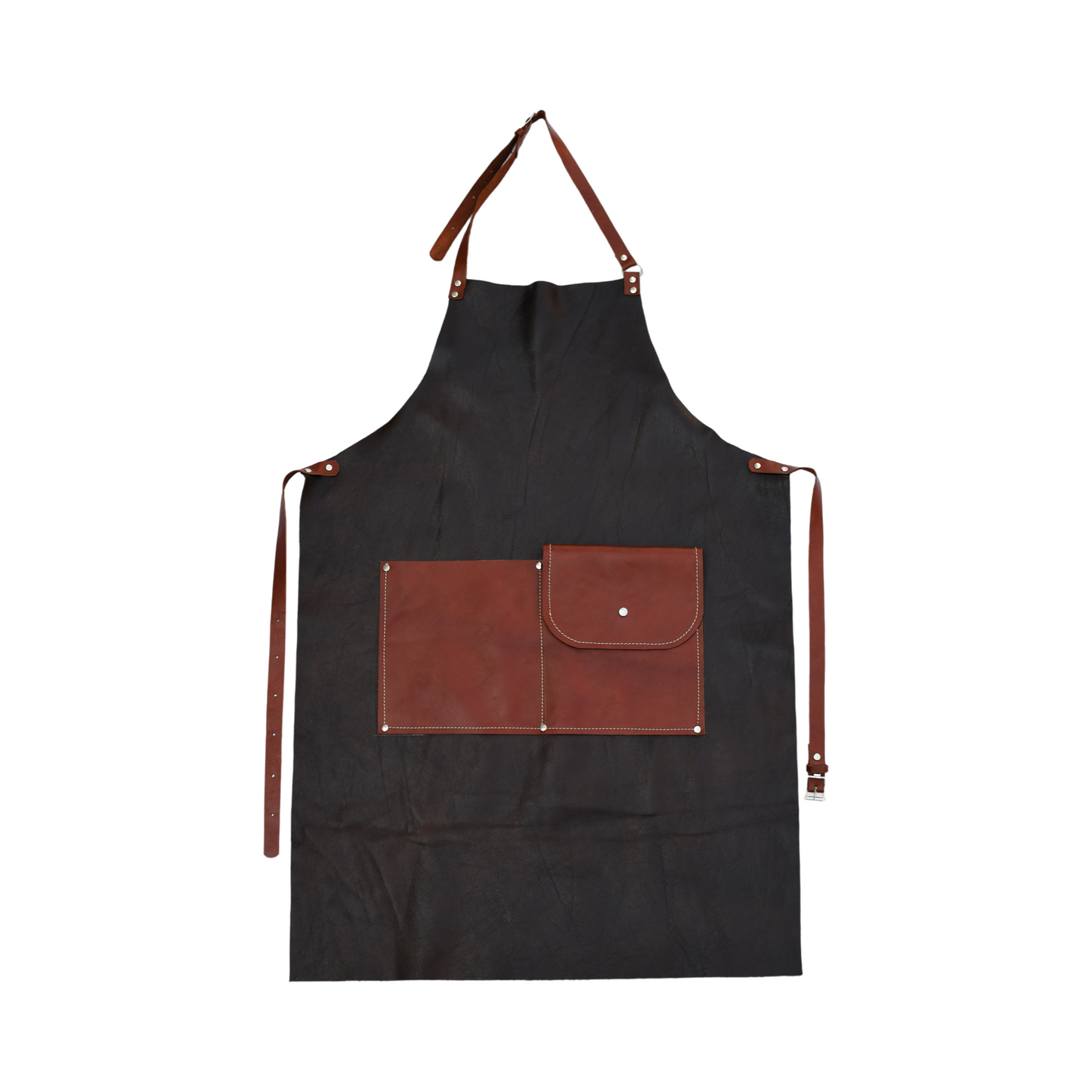Premium leather apron handcrafted Cape Town South Africa authentic artisan cooking accessory, made in Cape Town, R1,375