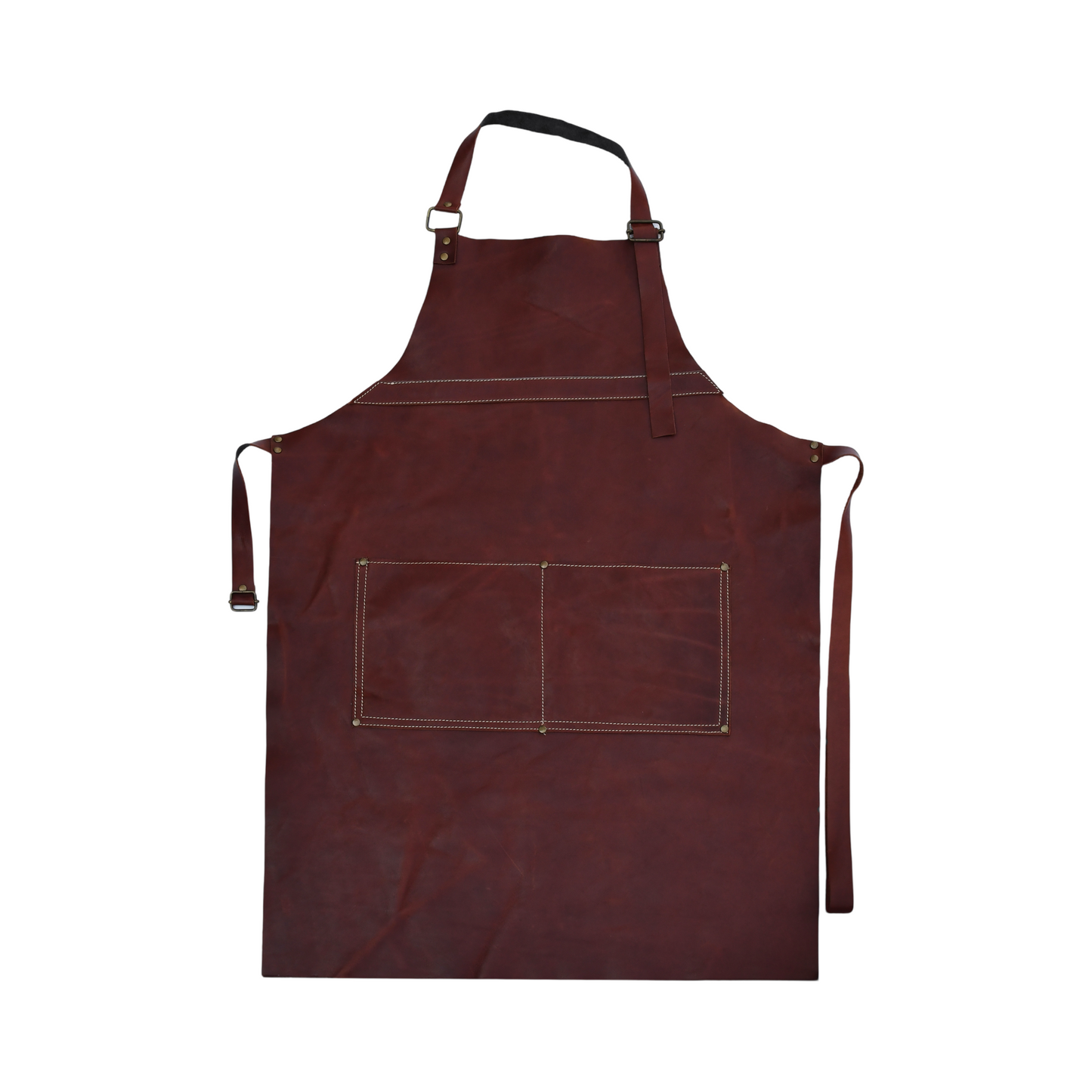 Premium leather apron handcrafted Cape Town South Africa authentic artisan cooking accessory R1,375