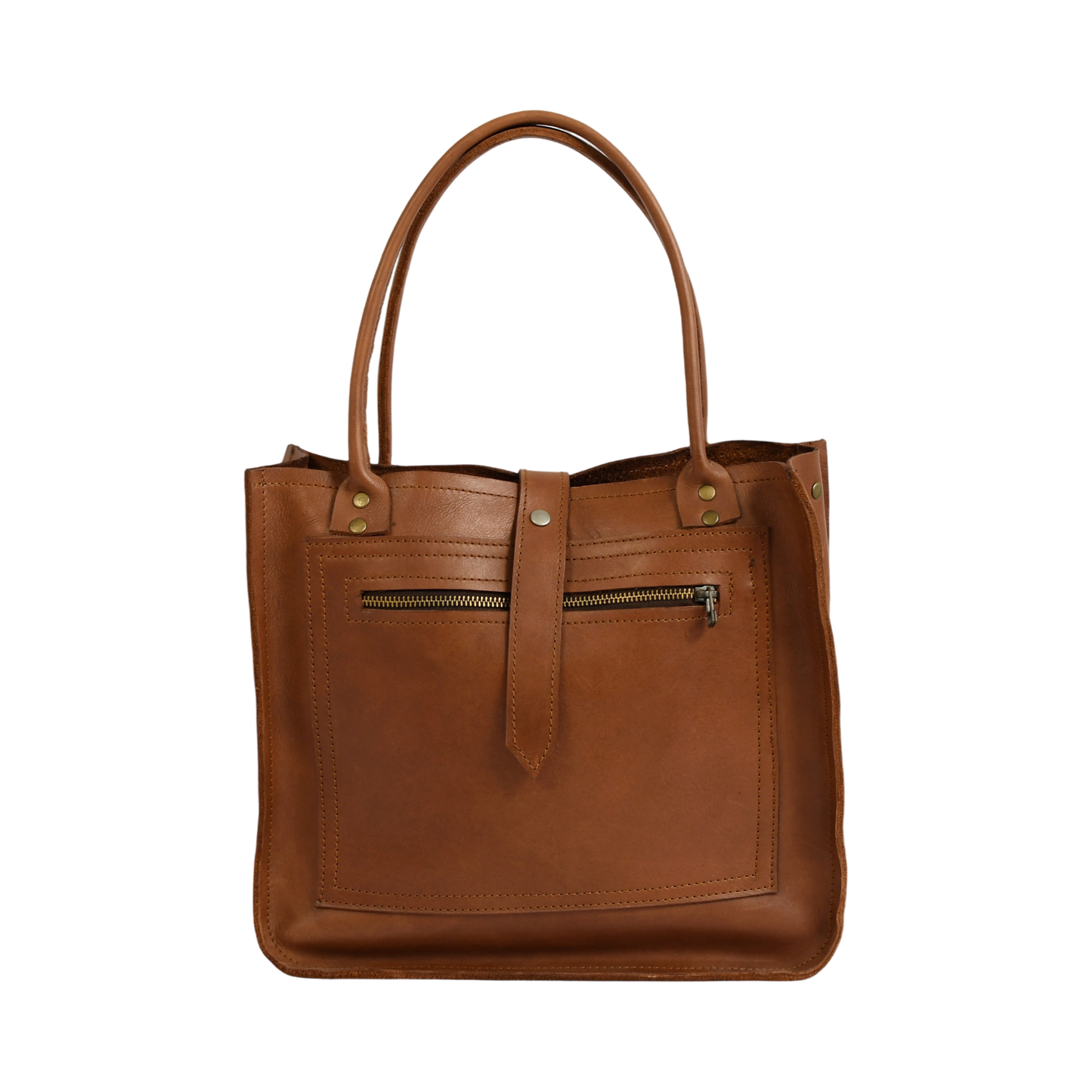 Tote Bag with Side Pocket