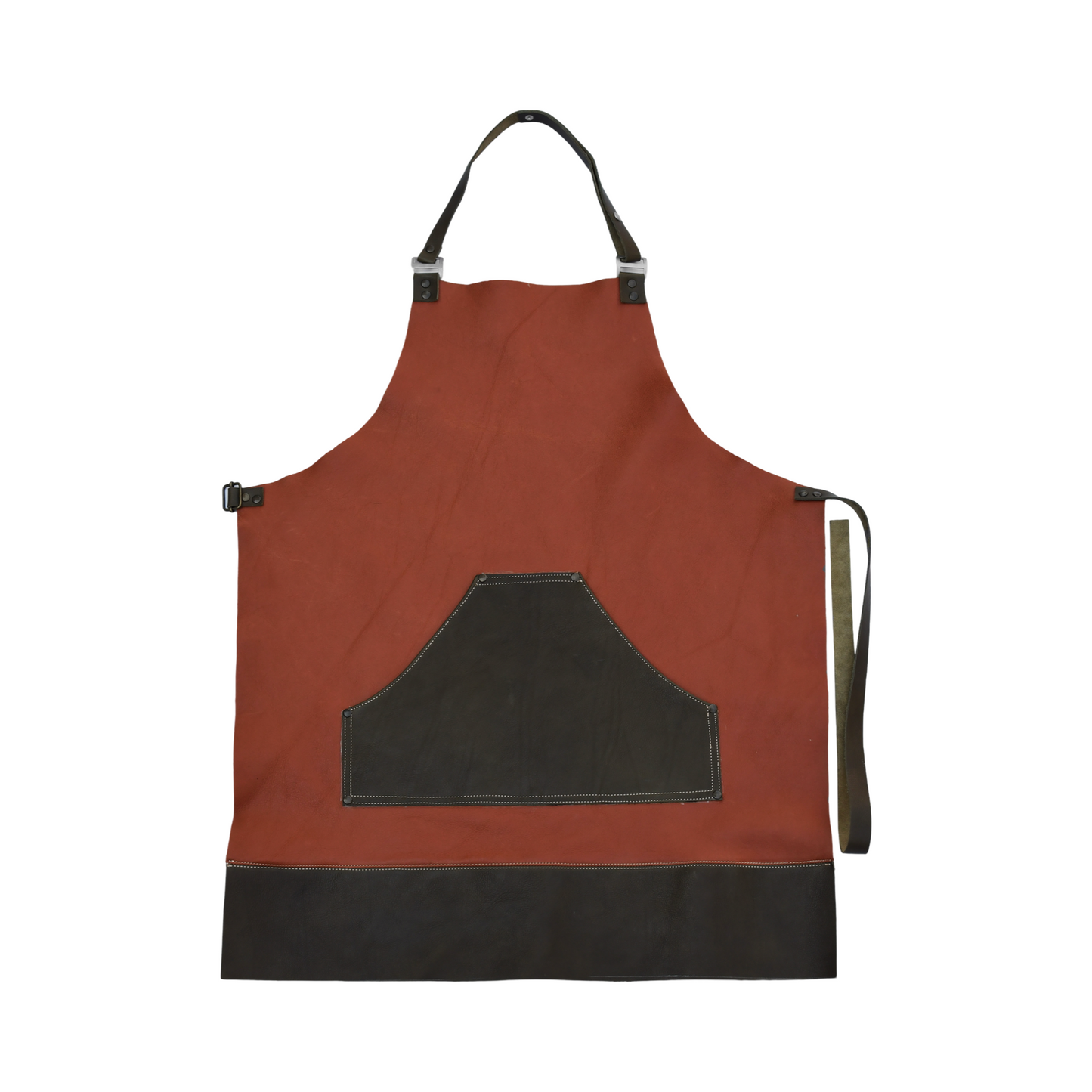 Premium leather apron handcrafted Cape Town South Africa authentic artisan cooking accessory
R1,375