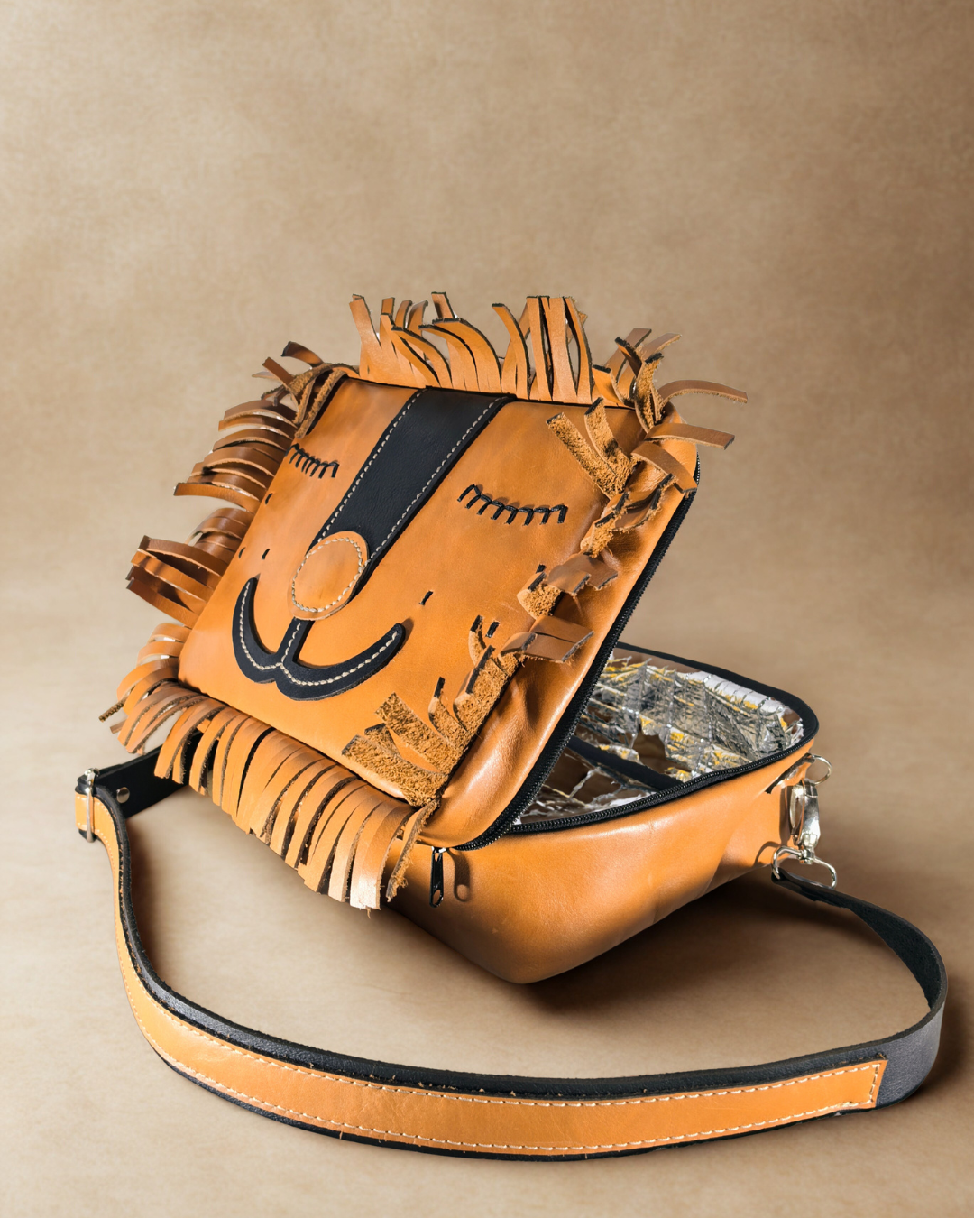 Leather Lion Lunch Bag - Cape Town Premium Handcrafted R920.00