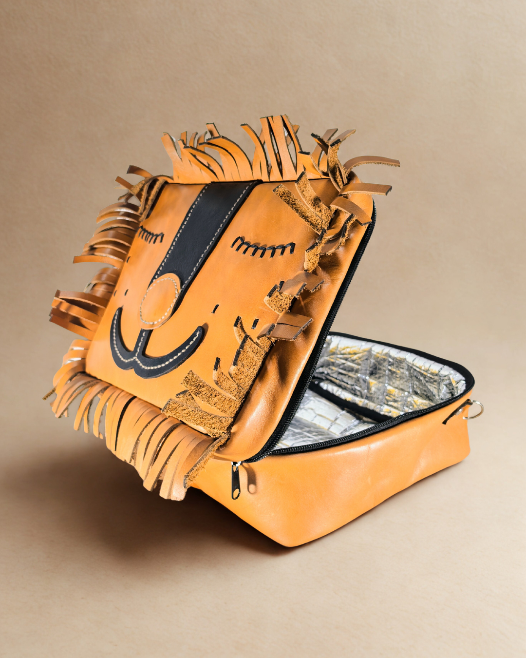 Leather Lion Lunch Bag - Cape Town Premium Handcrafted R920.00