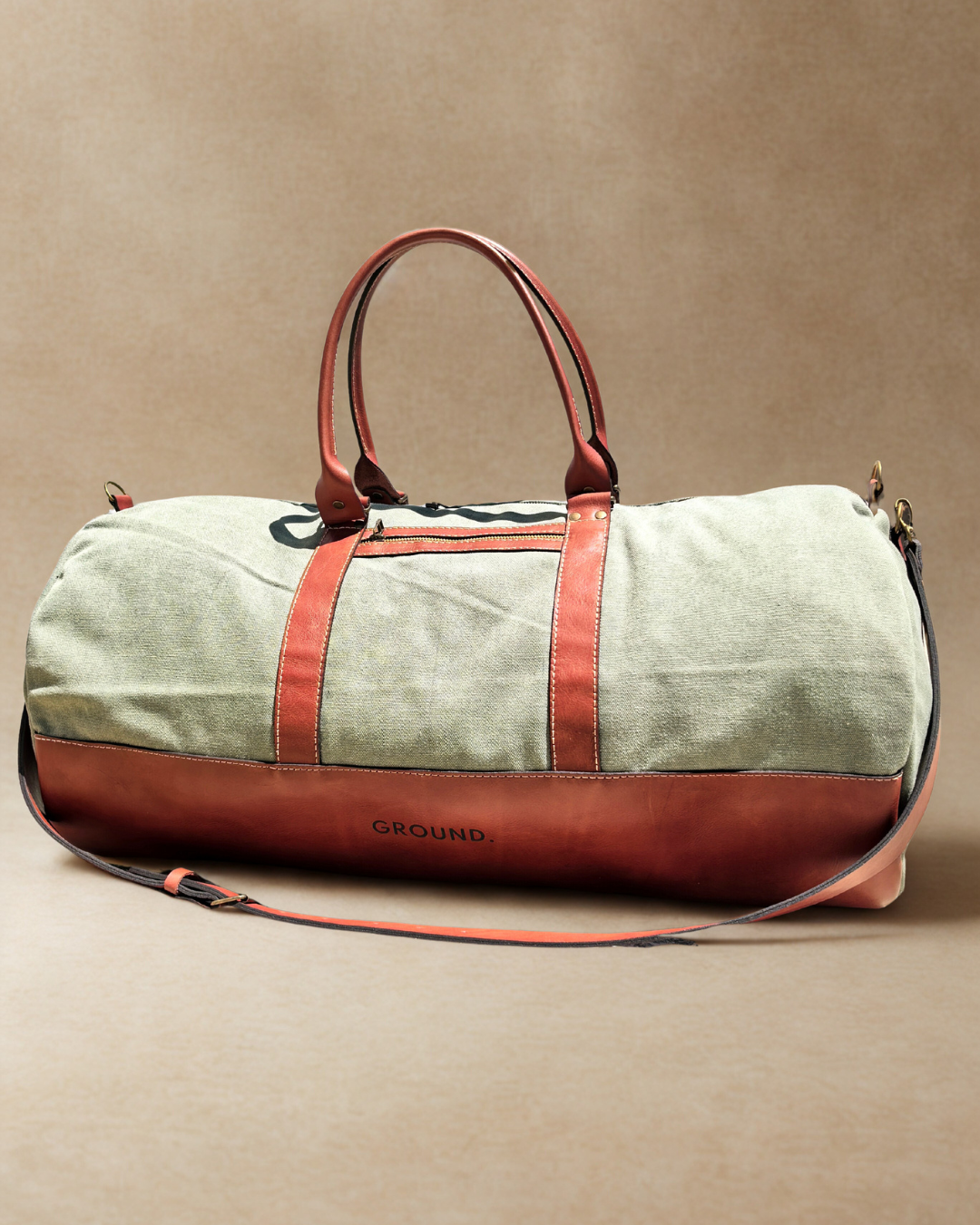 Ground Leather Leather & Canvas Old School Duffel View 8 Cape Town
